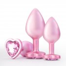 Anal Butt Plug Sex Toys - Anus Plug With Crystal Diamond Base Adult Anal Trainer Kit Anal Bead For W Anal Butt Plug Sex Toys - Anus Plug With Crystal Diamond Base Adult Anal Trainer Kit Anal Bead For W
