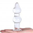 5.9"" Clear Glass Anal Plug G-Spot Massager Crystal Butt Plug Expander Anal Sex Toys For Couples 5.9"" Clear Glass Anal Plug G-Spot Massager Crystal Butt Plug Expander Anal Sex Toys For Couples