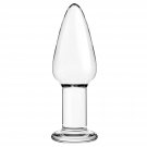 4.33 Inch Glass Butt Plugs, Clear Anal Plugs Training With Flat Base Sex Toys For Men,Women Beginner 4.33 Inch Glass Butt Plugs, Clear Anal Plugs Training With Flat Base Sex Toys For Men,Women Beginner