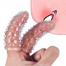 2Pcs Adult Finger Vibrator Accessories, Finger Sleeve Vagina Clitoral Nipple G-Spot Stimulator Anal 2Pcs Adult Finger Vibrator Accessories, Finger Sleeve Vagina Clitoral Nipple G-Spot Stimulator Anal