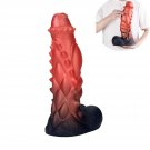 12.08 In Realistic Huge Dragon Dildo Realistic Silicone Dildo With Strong Suction Cup, Fantasy Large 12.08 In Realistic Huge Dragon Dildo Realistic Silicone Dildo With Strong Suction Cup, Fantasy Large