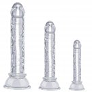 Anal Plug Training Sets3 Sizes Clear Anal Dildos With Strong Suction Cup Anal Prostate Vaginal G-Spo Anal Plug Training Sets3 Sizes Clear Anal Dildos With Strong Suction Cup Anal Prostate Vaginal G-Spo