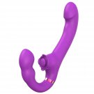 Strapless Strap-On G-Spot Dildo Vibrator Adult Sex Toys For Women Lesbian With 10 Vibration Modes & Strapless Strap-On G-Spot Dildo Vibrator Adult Sex Toys For Women Lesbian With 10 Vibration Modes &