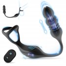 Thrusting Anal Vibrator Prostate Massager, Vibrating Cock Ring, Remote Control Anal Butt Plug, 9 Vib Thrusting Anal Vibrator Prostate Massager, Vibrating Cock Ring, Remote Control Anal Butt Plug, 9 Vib