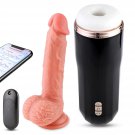 Realistic Thrusting Dildo Vibrating Silicone Dildo With App Control, Automatic Sucking Male Masturba