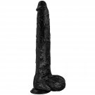 Giant Realistic Dildo, 17 Inch Lifelike Huge Big Anal Dildos Sex Toys With Strong Suction Cup For Ha Giant Realistic Dildo, 17 Inch Lifelike Huge Big Anal Dildos Sex Toys With Strong Suction Cup For Ha