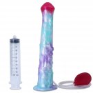 Realistic Horse Dildo, 12Inch Long Squirting Dildo With Suction Cup Blue Silicone Dragon Thrusting D Realistic Horse Dildo, 12Inch Long Squirting Dildo With Suction Cup Blue Silicone Dragon Thrusting D