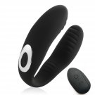 Rechargeable 11-Frequency U-Shaped Vibrator Wearing Vibrator Couple Sex G-Spot-Black Rechargeable 11-Frequency U-Shaped Vibrator Wearing Vibrator Couple Sex G-Spot-Black