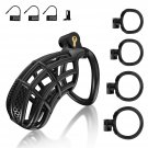 Male Chastity Device Cock Cage - Large Plastic Chastity Cage For Man Penis Exercise 3D Printed Bonda Male Chastity Device Cock Cage - Large Plastic Chastity Cage For Man Penis Exercise 3D Printed Bonda