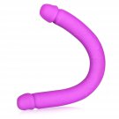 Realistic Double-Ended Dildo Silicone Double Sided Dildo With Vivid Glans Double Dong Penis For Vagi Realistic Double-Ended Dildo Silicone Double Sided Dildo With Vivid Glans Double Dong Penis For Vagi