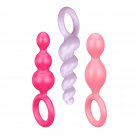 Booty Call Plugs | 3-Piece Silicone Plug Set | 13.5-14 Cm | Waterproof (Ipx7) | Skin-Friendly Silico Booty Call Plugs | 3-Piece Silicone Plug Set | 13.5-14 Cm | Waterproof (Ipx7) | Skin-Friendly Silico