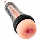 Anal Male Masturbator Cup Pocket Pussy For Men, Manual Cup Masturbators Penis Stimulator With 3D Rea