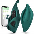 2 In 1 App Remote Control Vibrator Wearable Butterfly Panty & Finger Set - Clitoral And G-Spot Stimu 2 In 1 App Remote Control Vibrator Wearable Butterfly Panty & Finger Set - Clitoral And G-Spot Stimu