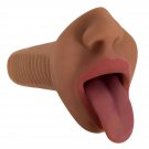 Mistress Mercedes Vibrating Mouth Stroker- Brown Mistress Mercedes Vibrating Mouth Stroker- Brown
