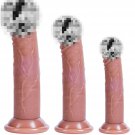 Realistic Dildos Training Set, 3 Sizes(Small Big Large) Anal Plug, G-Spot And P-Spot For Women, Ball