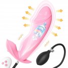 Inflatable Butt Plug Anal Vibrator Silicone Prostate Massager G-Spot Stimulation Expand Anal Trainin