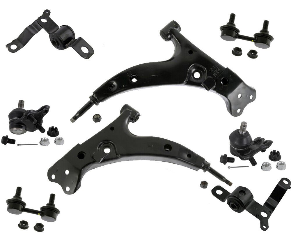 Front Suspension Lower Wishbone Arms Bushings Ball Joints Geo Prizm LSi