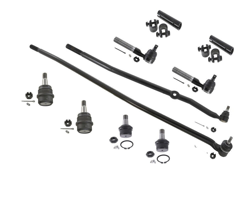 4X4 DODGE RAM 2500 Truck Drag Link Inner Outer Tie Rods Rack Ends Ball