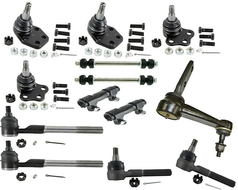 4X2 00 01 Dodge Ram 1500 Laramie Tie Rods Rack Ends Ball Joints Idler