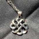 Lucky Celtic Knot Cross Necklace on chain