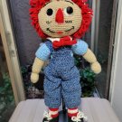 Handcrafted Crocheted Doll RAGGEDY ANDY