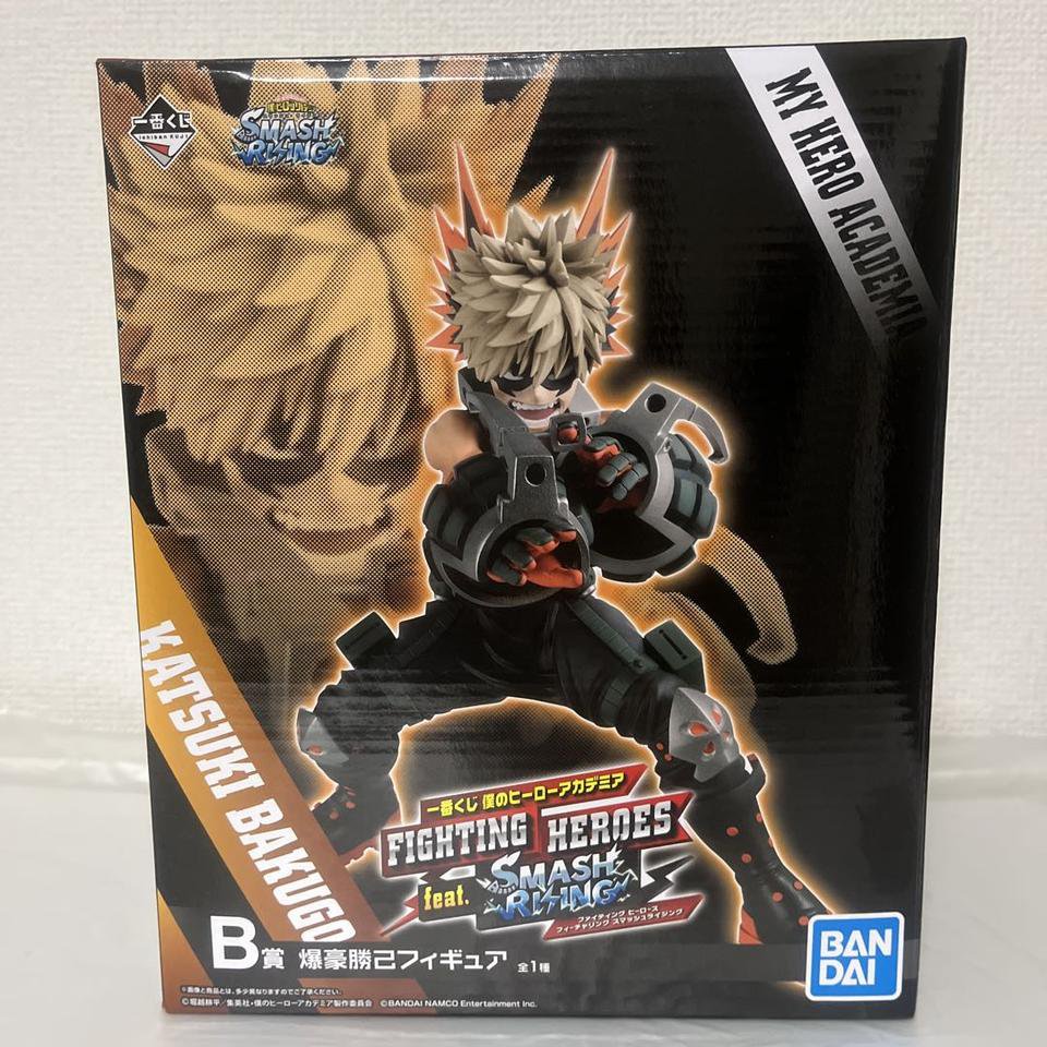 MHA Katsuki Figure Authentic Japan Ichibansho FIGHTING HEROES feat ...