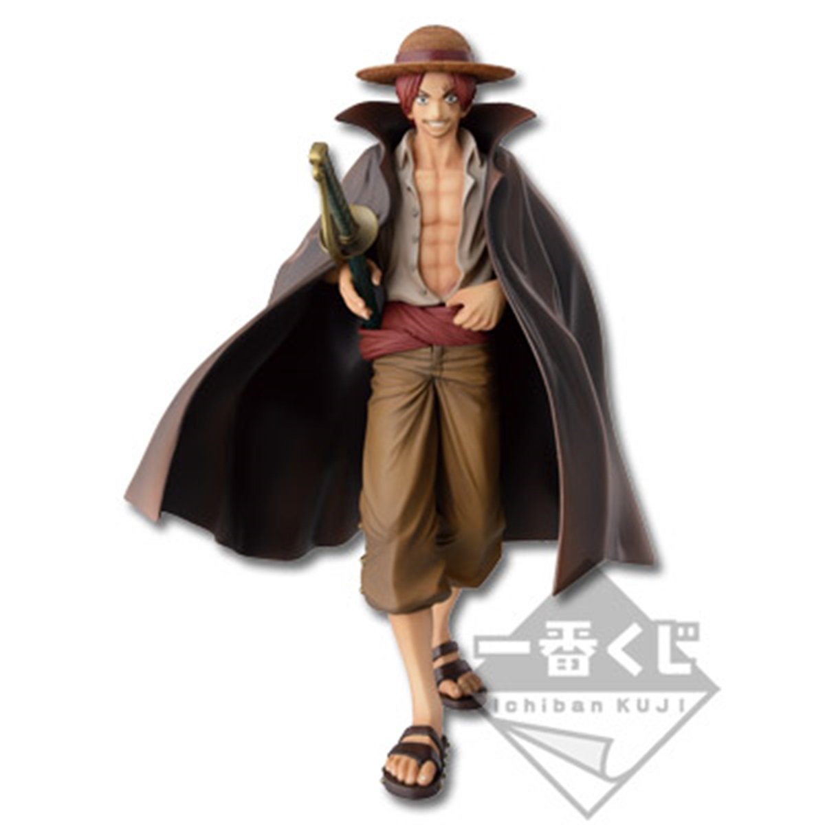 Authentic Japan Ichibansho Shanks Figure One Piece The Great Captain Last One Prize