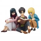 Authentic Japan Ichibansho Attack On Titan Rumbling Eren Mikasa Armin Figure Authentic Japan Ichibansho Attack On Titan Rumbling Eren Mikasa Armin Figure