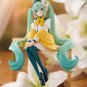 Authentic Japan Noodle Stopper Figure Hatsune Miku Flower Fairy Lily White