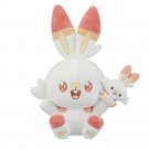 Ichiban Kuji Scorbunny Plush Pokemon Peaceful Place Sewing Time