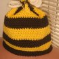 Spring Girls Crochet Bumblebee Hat