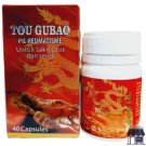 Original 1 Box Tou Gubao (40 Capsules) Herbs Rheumatism Uric Acid Gout Joint Back Pain Blood Health