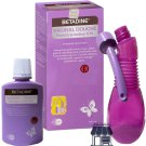 Original 1 Box Betadine Vaginal Douche 10% 100ml With Tool Aplicator for Feminine Wash Cleanser