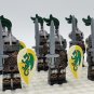 Green Dragon Knights 20pcs Minifigure Set B