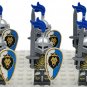 Blue Lion Knights 20pcs Minifigure Set B