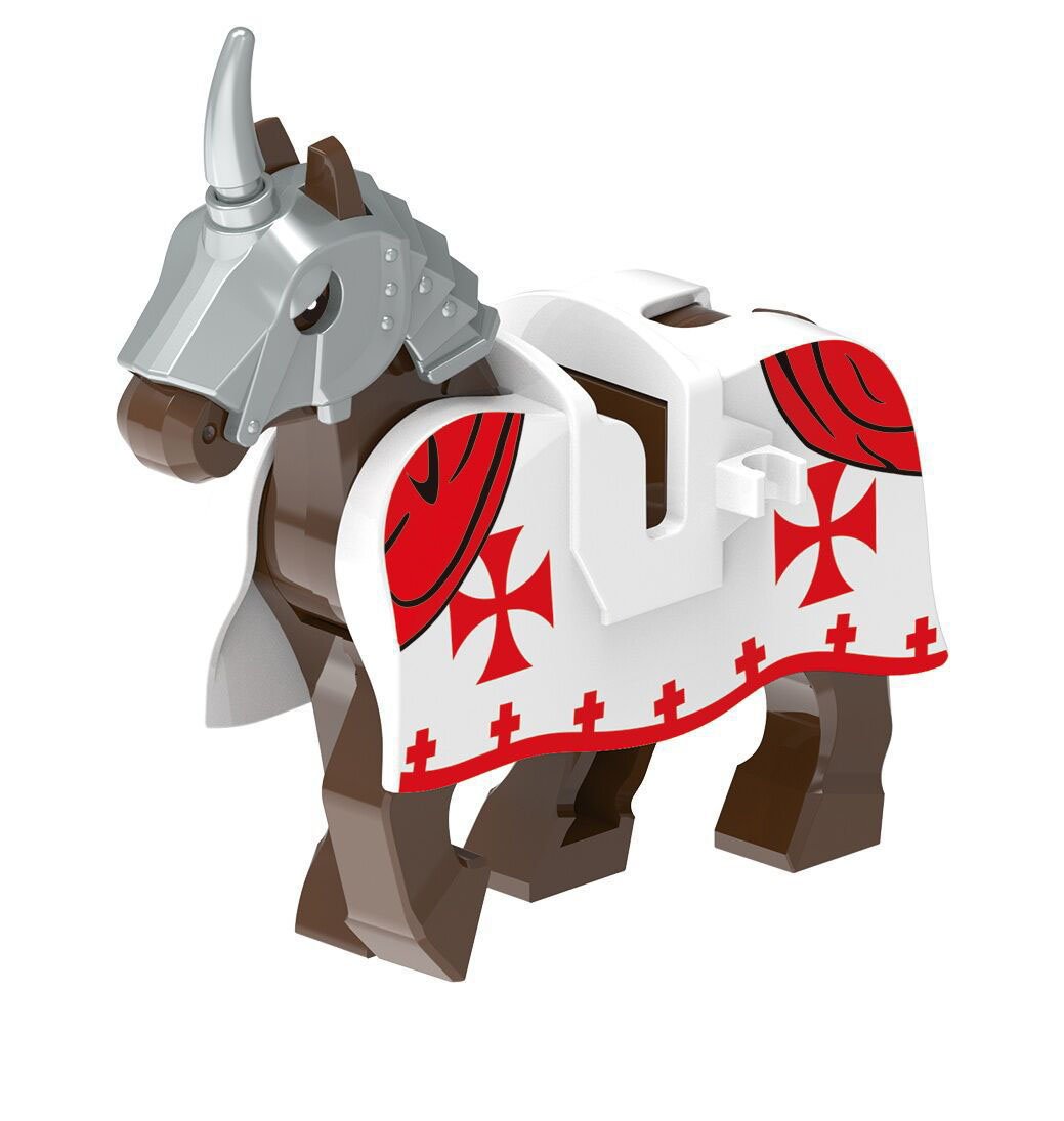 Medieval War-horse for Templars Knights