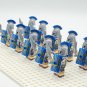Roman Soldiers (Blue) 20pcs Minifigure Toys Set