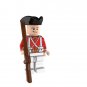21pcs UK Red Coat Soldiers Pirate Revolutionary War Minifigure Toys