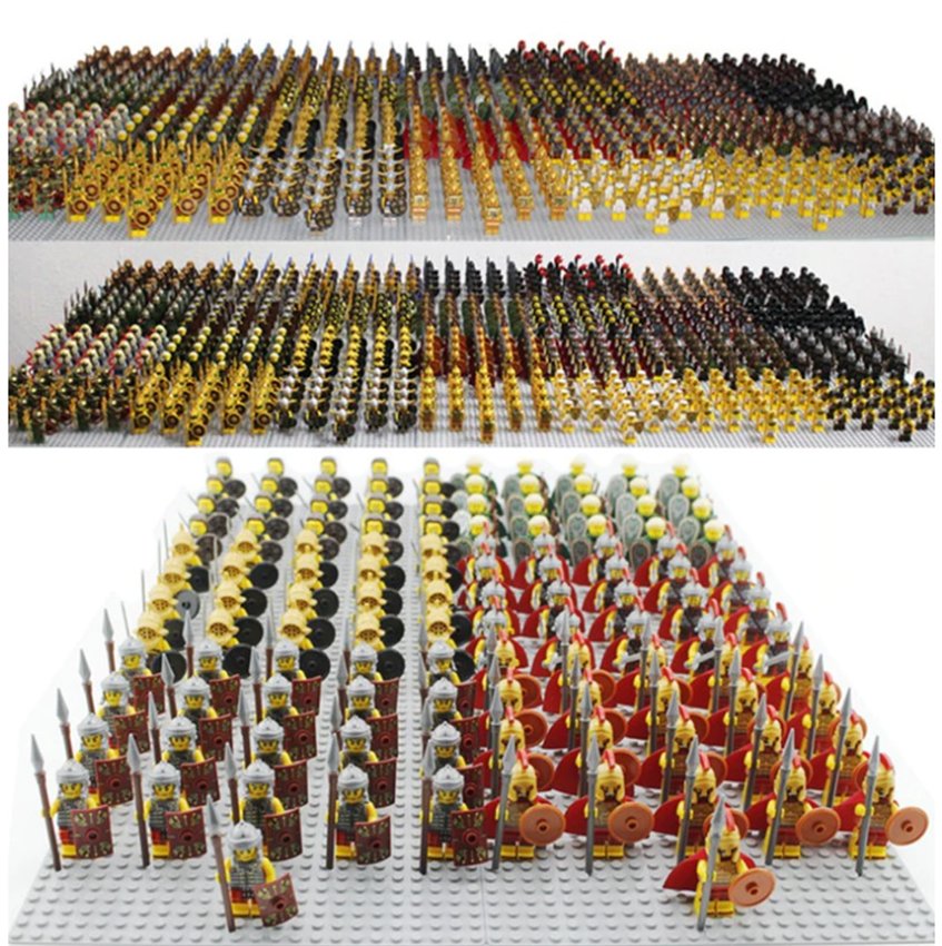 21pcs Medieval Roman Legion Army Minifigure Set Collection