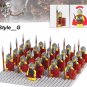 21pcs Medieval Roman Legion Army Minifigure Set Collection