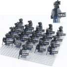 21pcs USA SWAT Teams Military Minifigure Toys Gift