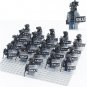 21pcs USA SWAT Teams Military Minifigure Toys Gift