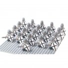 Set of 21 Medieval Knights Crusader Army Minifigure Toys