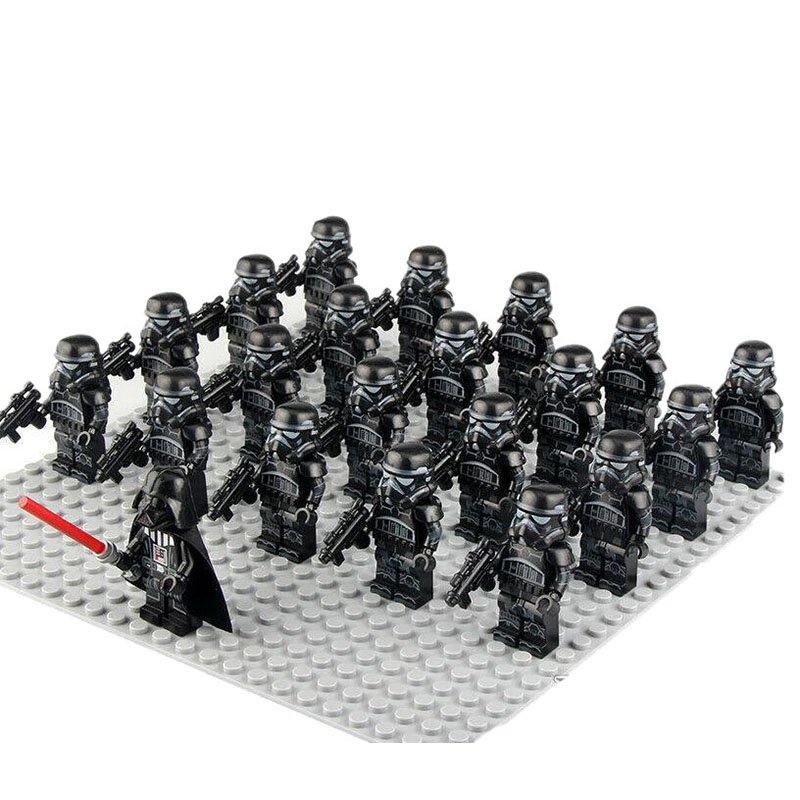 21pcs Imperial Death Troopers Dark Lord Army Minifigure Toys