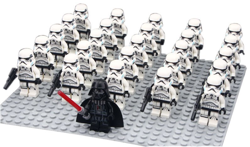 Star Wars Imperial Storm troopers Dark Lord Army 21 Minifigure