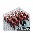 Set of 21 Star Wars Sidious Sith Troopers Army Minifigure Toys