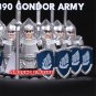 LOTR Gondor Knights of Dol Amroth (Swan Knights) Minifigure Set