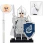 LOTR Dol Amroth Captain Swan Knight Minifigure Building Blocks