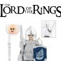 LOTR Dol Amroth Captain Swan Knight Minifigure Building Blocks