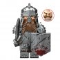 LOTR Dwarf Infantry Assortment 8 Minifigure Building Blocks Toys